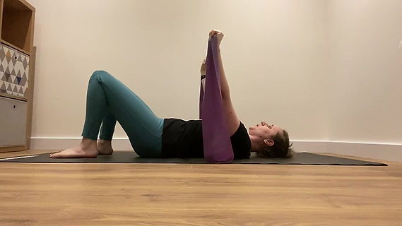 Lying Pelvic Floor Lift with Tension